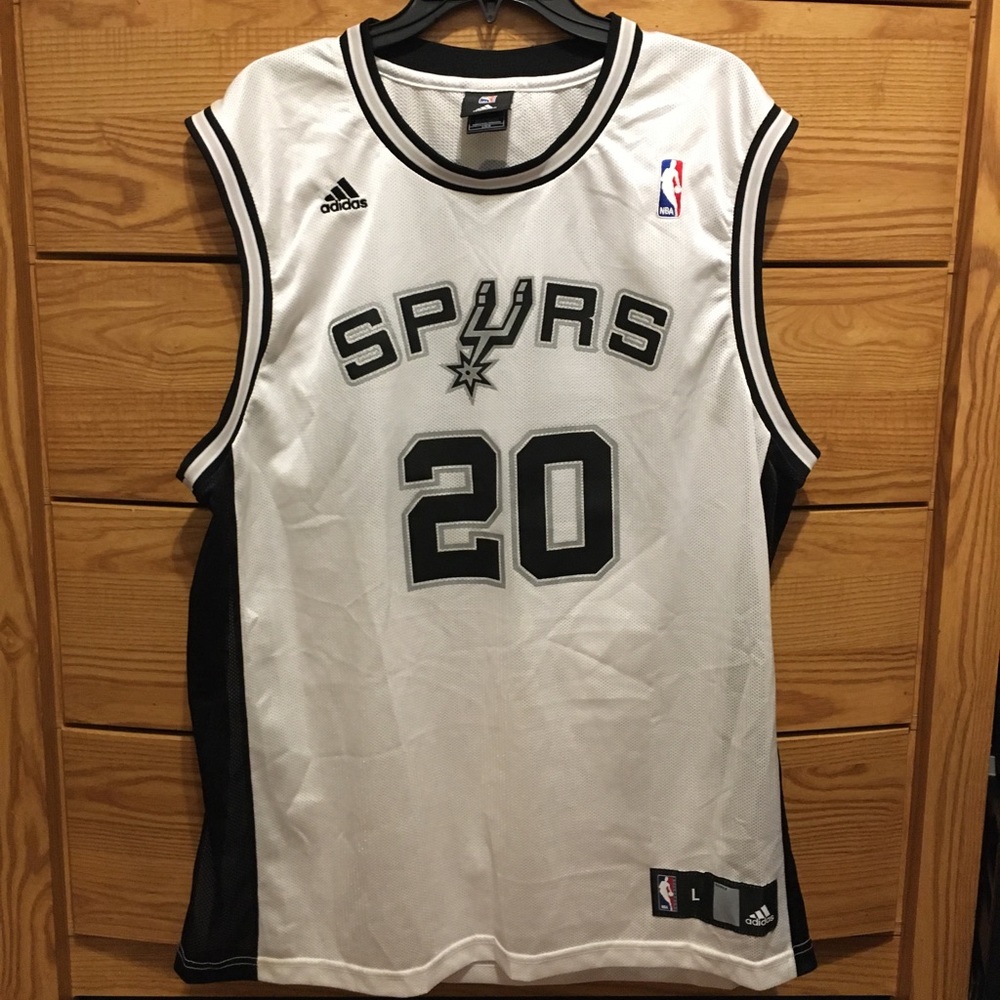 Adidas Spurs Manu Ginobili Jersey